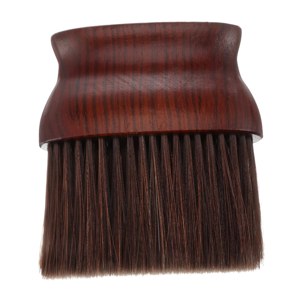 Barber Neck Duster Brush for Quick Hair Removal with Ergonomic Grip for Salon and Hair Cutting