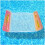 Sequin Gradient Inflatable Pool Float Hammock with Headrest PVC Lounger for Adults 2