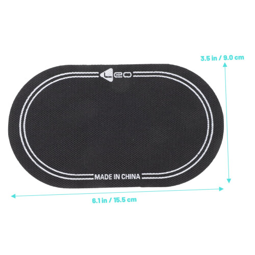 2 Pcs SelfAdhesive Bass Drum Patch Kick Drum Pad for Drum Head Protection 1