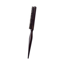 Boar Bristle Hair Brush Set with Ergonomic Handle, ThreeRow Comb, Essential Oil Holder and Hair Tie