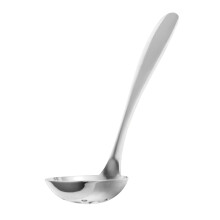 Stainless Steel Skimmer with Fine Mesh, Heat Resistant Handle for Hot Pot, Soup and Frying