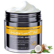 Keratin Hair Mask for Damaged Hair with Coconut Oil Deep Conditioner for Color Treated Hair