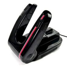 Electric Shoe and Boot Dryer with Timer for Fast Drying and Odor Removal, Foldable Design, Black