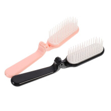 Wide Tooth Hair Comb Set with Folding Travel Design for Gentle Detangling on All Hair Types