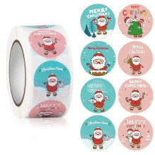 500pcs Ecofriendly Round Paper Stickers for Packaging Gift Boxes Wedding Favors Sustainable Design