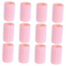 12 Pack Self Grip Hair Rollers for Short Hair Volume and Salon Styling Curlers Set