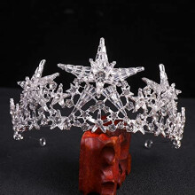 Luxury Crystal Bridal Tiara Crown with Brilliant Rhinestone Shine for Wedding and Pageant Brides