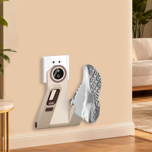 Shoe Dryer with Odor Removal, Fast Drying, Foldable Wall Mount, Quiet Energy Efficient Design 1