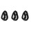 3Rolls Black Elastic Thread Rope for DIY Bead Wire Jewelry Craft 4
