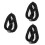 3Rolls Black Elastic Thread Rope for DIY Bead Wire Jewelry Craft 6