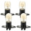 4Pcs Microwave Bulb Replacement Black LED Light Bulb Material 8