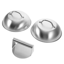 Schmelzhaube Burgerpresse Grillpresse Smasher Griddle