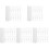 5Sets Plastic White Window Blind Tilt Wand Vertical Blind Pull Rod 4