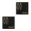 2Stk Schwarzes Badezimmer Schild , Herren Und Damen Wc 5