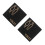 2Stk Schwarzes Badezimmer Schild , Herren Und Damen Wc 3