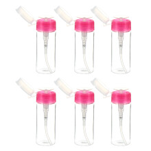 6 Stück 100 Ml Druckspenderflasche Kunststoff Für Nagellackentferner