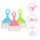 3 sets diamantaufbewahrungstablett mit und halter 4