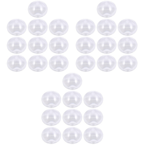 30Stk Schnullerbehälter Für Babys Transparent 2
