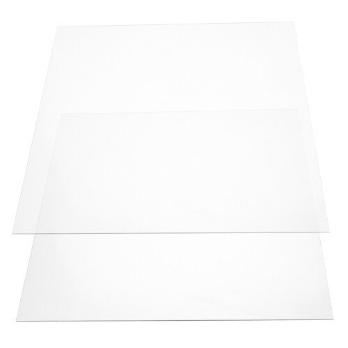 2Stück Acrylplatte Klar Transparent Led Wohnraumdekoration Panel