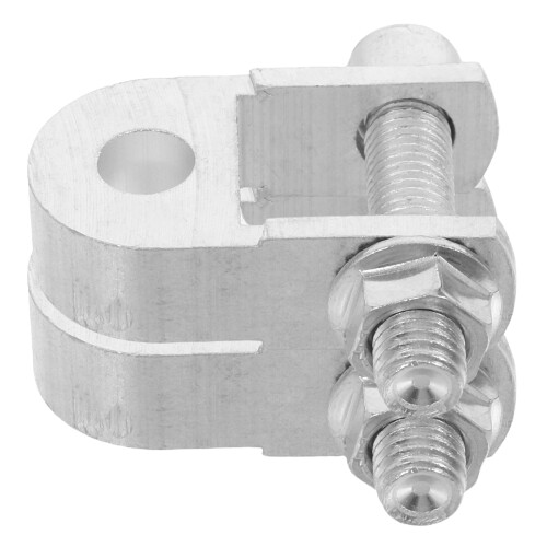 1Paar Aluminium Stoßdämpfer Extender Höhenadapter Für Silber