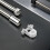 1Paar Aluminium Stoßdämpfer Extender Höhenadapter Für Silber 5