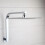Handheld Square Rainfall Shower Head with Chrome Finish, FullBody Coverage, Wall Mounted 3