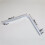 Handheld Square Rainfall Shower Head with Chrome Finish, FullBody Coverage, Wall Mounted 4