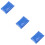 3Stk Blaue Auto Clay Bar Schlamm- & Schmutzentferner Einfach Anwendbar 9