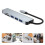 3 Multi-Port USB Hub Grau Mit Pd Schnellladung Für 11