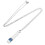 2Stk Halskette Urne Offenes Design Mehrfarbig 2