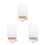 3Sets Acrylic Note Board White Luminous Message Board for Home 9
