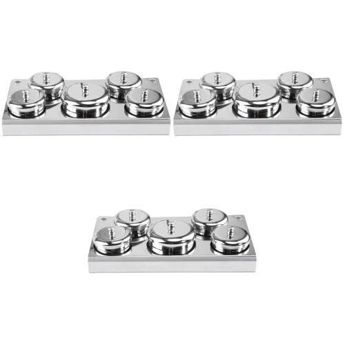 15Stk Kompakte Silber Nail Tiny Cups Für Nagelstudio Und Hobby 2