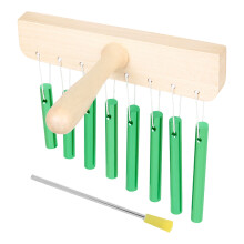 4Sets 8-Tone Solid Aluminum Tube Percussion Instrument for Kids Green