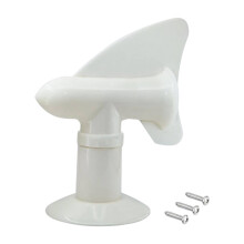 RV Sewer Vent Cover 360 WindAdaptive Rotation for Motorhomes Odor Reduction Roof Vent White