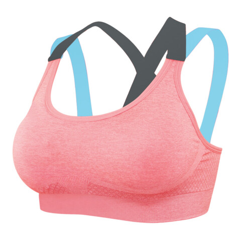 3Stk Damen Sport Pink Bügel Ideal Für Workout