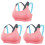 3Stk Damen Sport Pink Bügel Ideal Für Workout 2