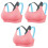3Stk Damen Sport Pink Bügel Ideal Für Workout 3