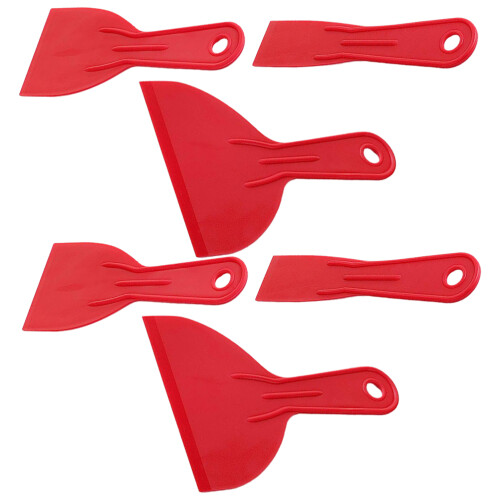 4Sets Plastik Schaber Für Fleckenentferner Mit Griff 1