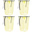 4Pcs Durable Nylon Football Training Nets for Indoor Backyard Practice 6