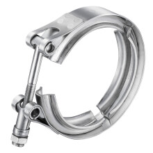 4.5 Inch 304 Stainless Steel V Band Clamp for Turbo Exhaust Downpipe Secure Connection 1 Pc