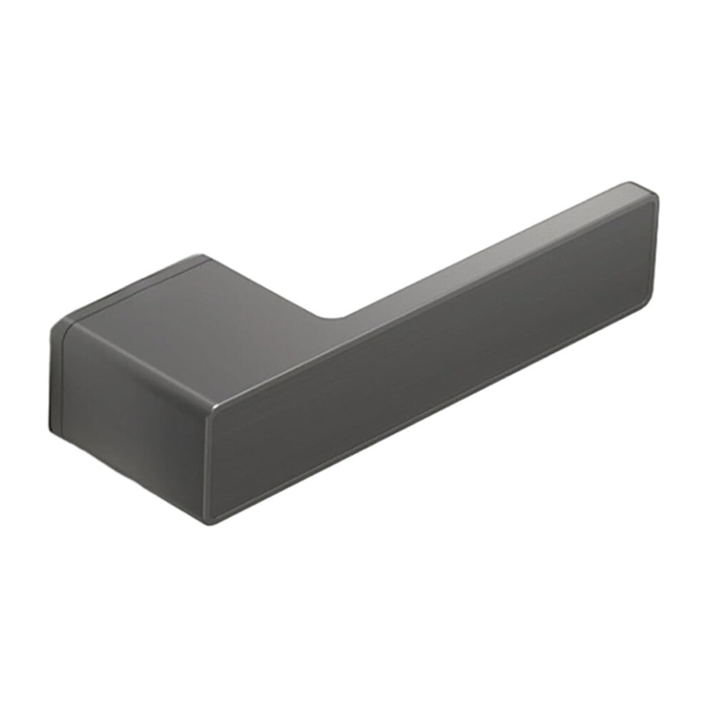 Silent Magnetic Door Lock With Noise Reduction, Gun Gray Wooden Handle, Antitheft Bedroom Use 9113335576179