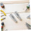 2pcs Broom Handle Threaded Tip Mop Handle Replacement American Thread Adapter Wide Compatibility 5