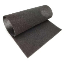 Aquarium Filter Foam Sheet 1m x 1m Black Bio Sponge Pad for Fish Tank and Pond, Reusable EcoSafe