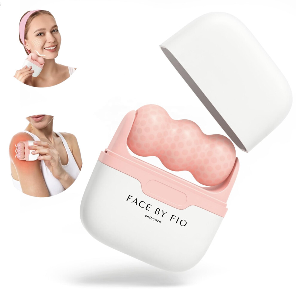 Dark Ice Roller For Face And Eyes Puffiness Relief, Wrinkle Reduction, Migraine And Pain Relief