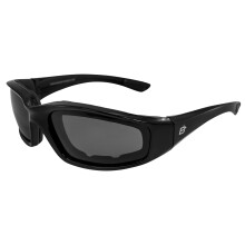 Polarized Sports Sunglasses with Foam Padding for Motorcycle Riding, UV Protection Windproof Design