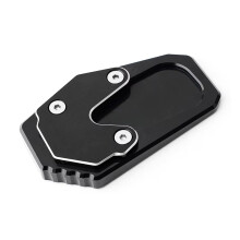 Strong Grip Stability Black Motorcycle Side Stand Extension Kickstand Pad for BMW R1250RT 20182021