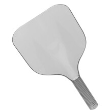 Hairdressing Face Shield with Handle for Hair Coloring, Oil Splash Resistant, Clear Salon Protector