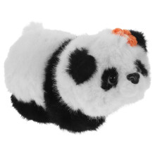 2Pcs Multi-Color Panda Slap Bracelets Soft Stuffed Animal Bands