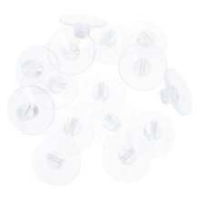 40Stk Lichtkabel Halter Saugnapf Clips Kabel Organizer Transparent