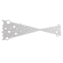 2Stk Schneideisen Vorhangmotiv Für Kartengestaltung Silber Robust